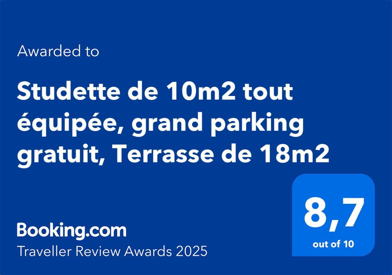 Studio 10M2, Terrasse 18M2 , Parking, Piscine Et Accueille Les Animaux Quissac  Esterno foto